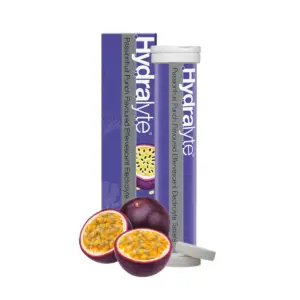 Hydralyte Effervescent Electrolyte Passionfruit - 20 Tablets
